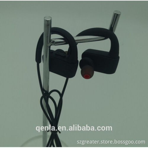 2017 New ipx7 waterproof Bluetooth stereo headsets,In-ear sport style earbuds headphones wireless for swimming